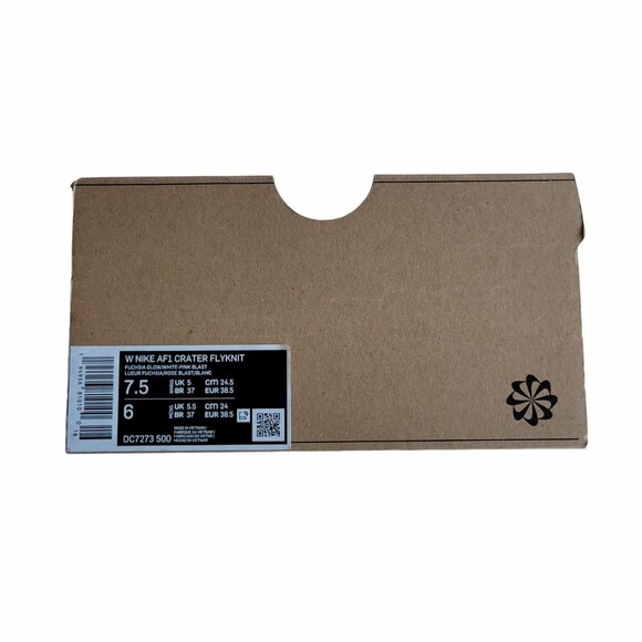 ❤️Rare Nike AF 1 Crater Flyknit Womens Shoes Sz 7.5 Fuchsia Pink 2020 DC7273-500 - Picture 8 of 15